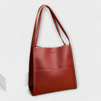 Mala Estruturada | Bolsa de Ombro Feminina | Compartimentos, Fecho Zip