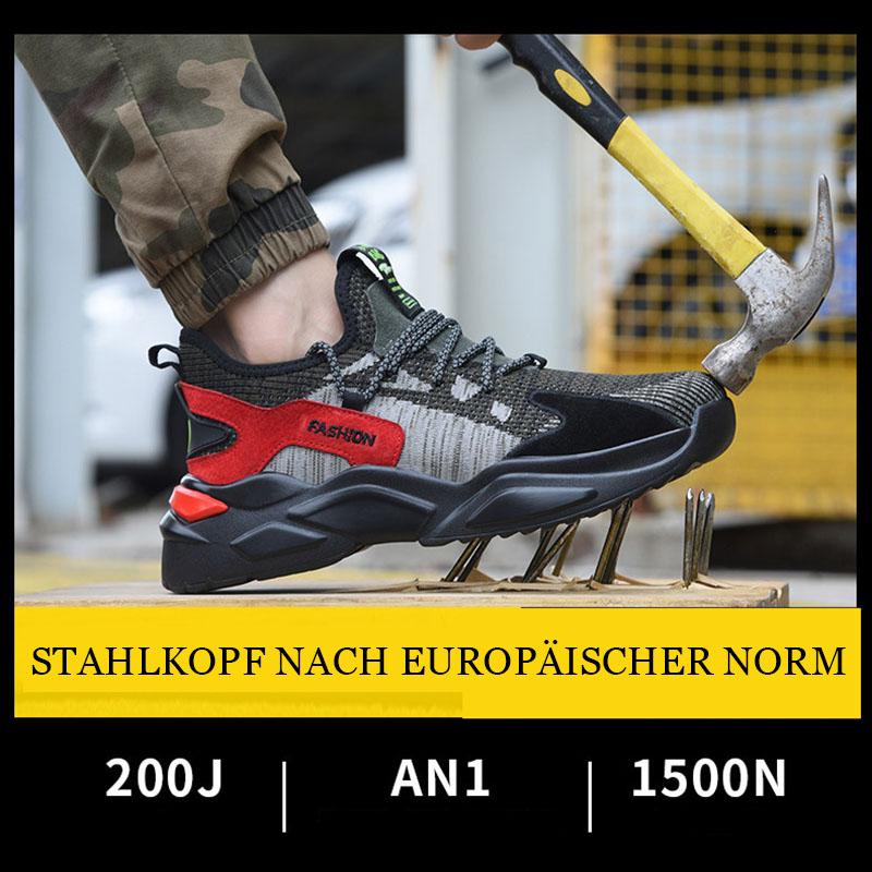 Elsa | Sapatos de Segurança Unissex | Antiesmag., Antiperfuração, Leves | Antiderrapante, Isolados