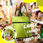 Bolsa de Compras 2 em 1 | Dobrável com Rodas, 30 kg | Giselle