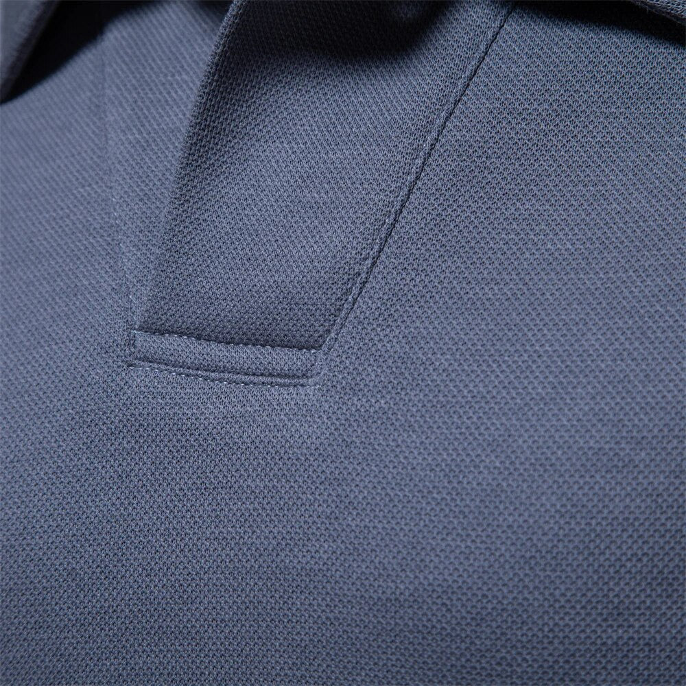 Homem Polo Shirt Confortável