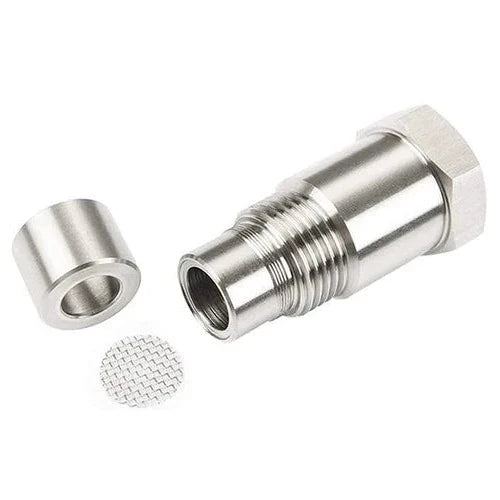 Adaptador Sensor O2 | Elimina Luz Check Engine | M18x1.5, Aço Inox