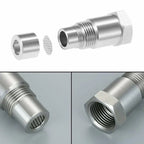 Adaptador Sensor O2 | Elimina Luz Check Engine | M18x1.5, Aço Inox
