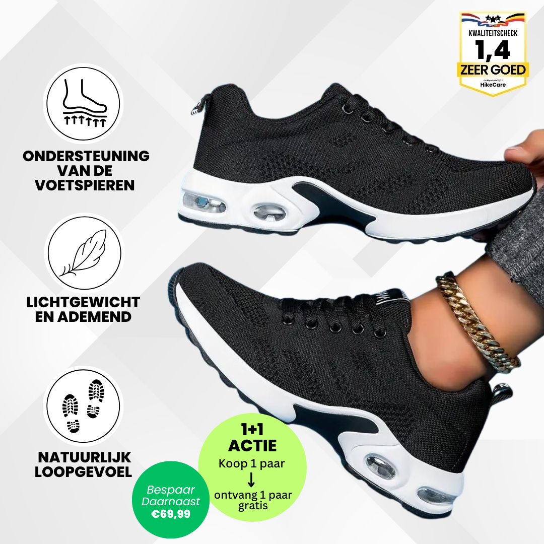 Una | Sapatos Ortopédicos Barefoot Flexíveis Alívio de Dor