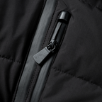 Casaco Puffer Feminino com Cinto Acolchoado com Capuz
