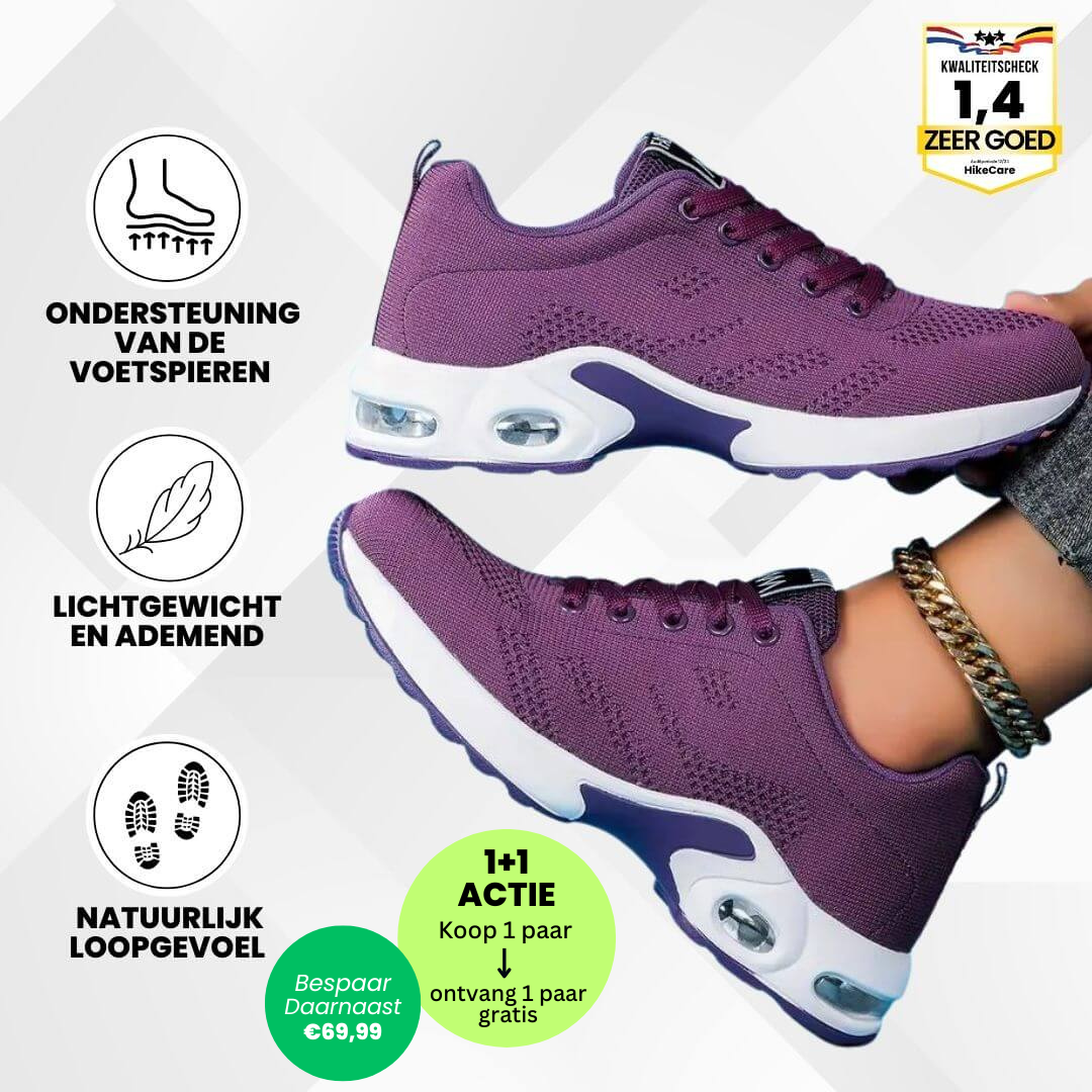 Una | Sapatos Ortopédicos Barefoot Flexíveis Alívio de Dor