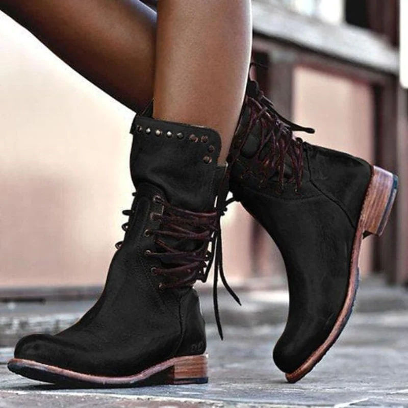 Veda | Botins Femininos de Atacadores Clássicos