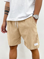 Faye | Homem Shorts Casual Cordão