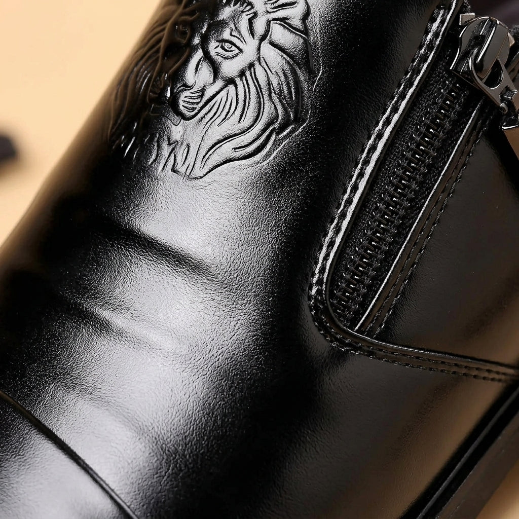 Marlow | Sapatos Social Masculino Couro Zíper Lateral