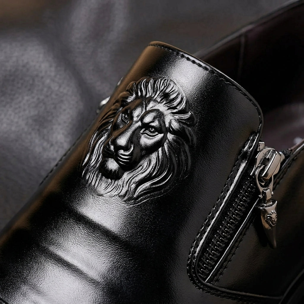 Marlow | Sapatos Social Masculino Couro Zíper Lateral