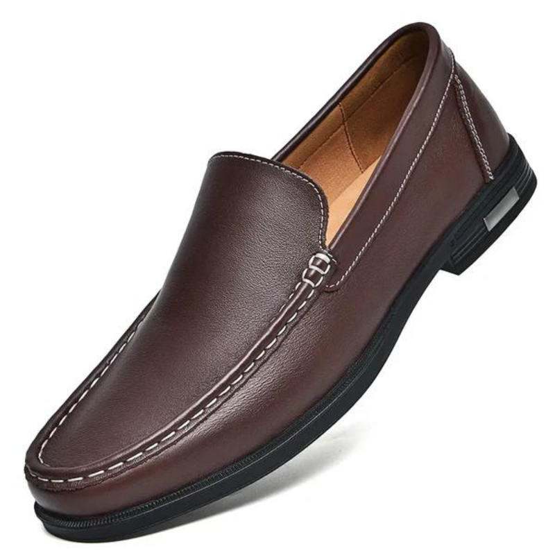 Bexcellent | Mocassins Couro Masculino Slip On