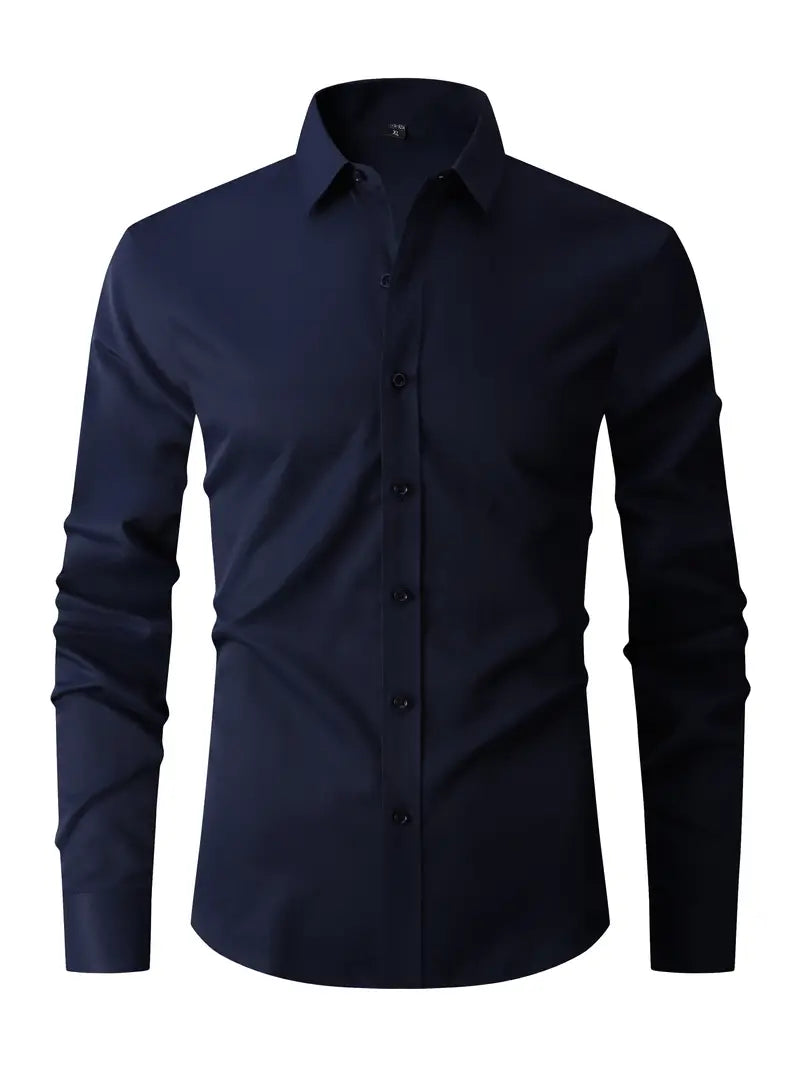 Elowen | Camisa Slim Fit Masculina com Botões