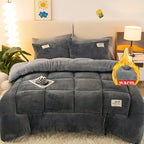 Freya | Edredom Plush Extra Grosso Antistático Outono Inverno