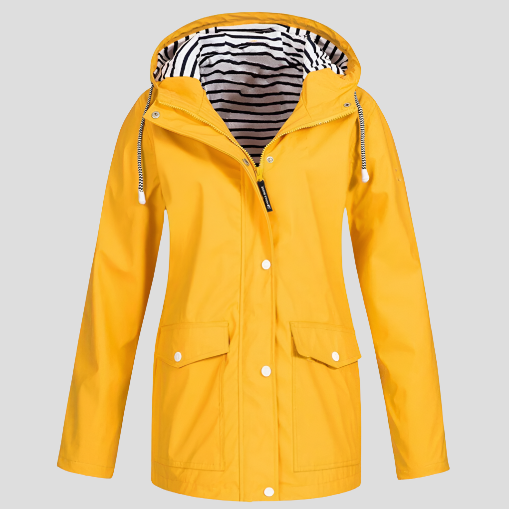 Wren | Casaco Feminino Impermeável com Capuz Corta-Vento