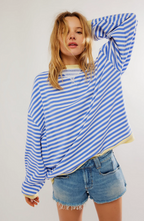 Zinnia | Camisola Oversized às Riscas