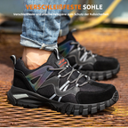 Romilly | Sapatos de Segurança | Biqueira de Aço, Antiderrapante, Refletivo | Respirável