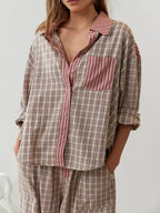 Iris | Conjunto Pijama Feminino 2 Peças Algodão