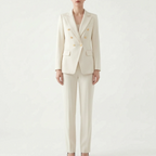 Ondine | Conjunto Feminino 2 Peças | Blazer e Calça, Botões Decorativos | Elegante