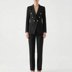 Ondine | Conjunto Feminino 2 Peças | Blazer e Calça, Botões Decorativos | Elegante