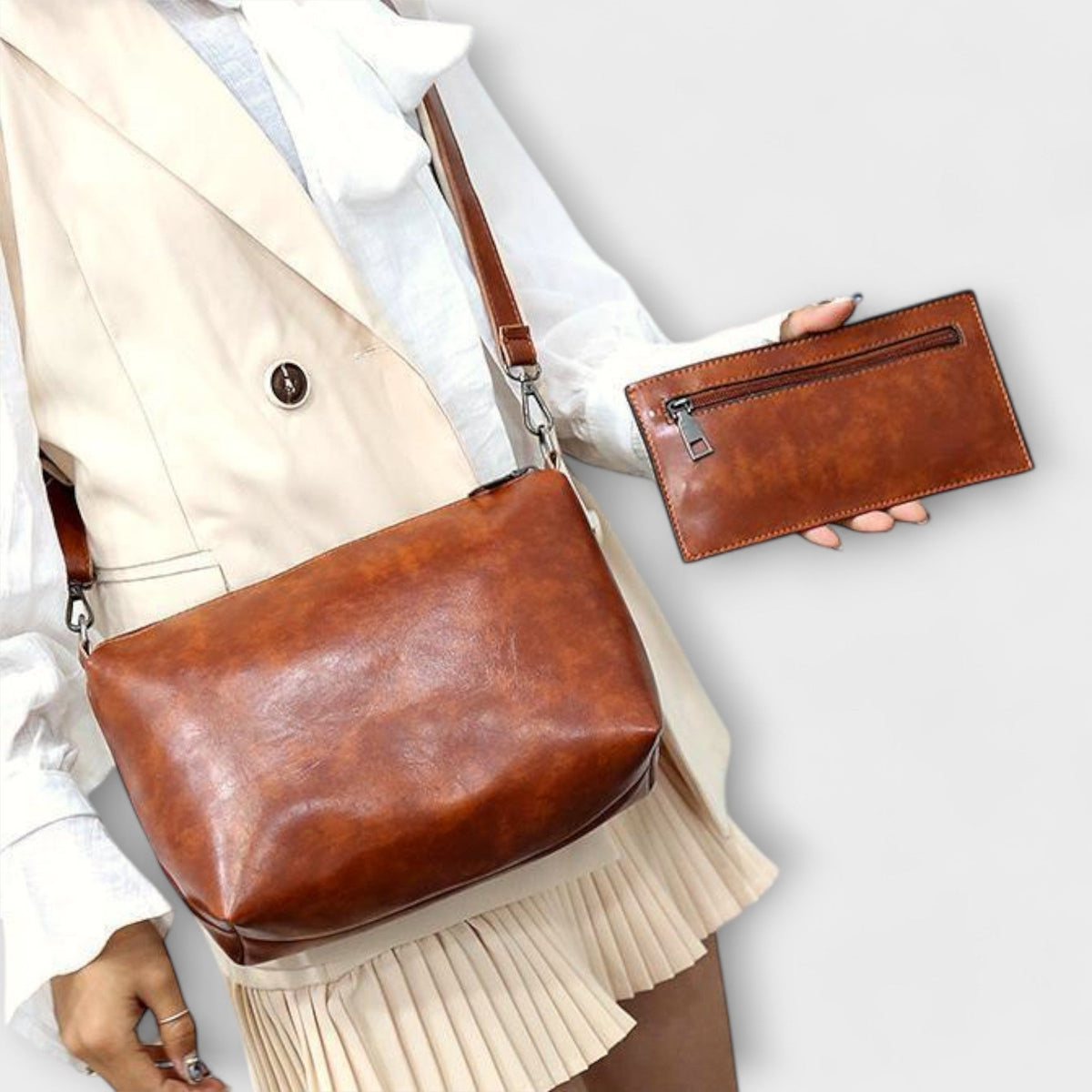 Romilly | Conjunto de Bolsas Vintage 4 Peças