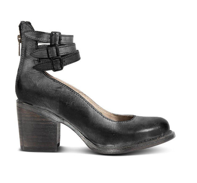 Sapatos de Salto Vintage Femininos | Estilo Retro, Bico Redondo | Marlowe