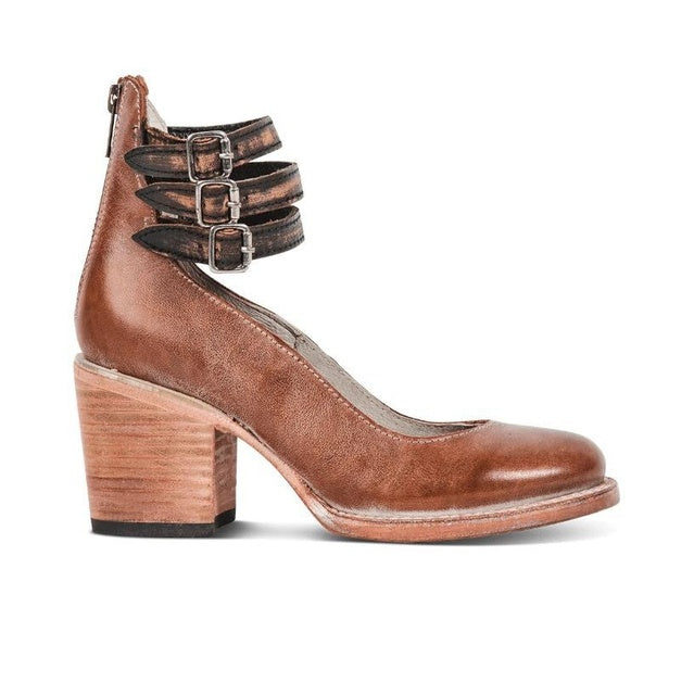 Sapatos de Salto Vintage Femininos | Estilo Retro, Bico Redondo | Marlowe