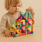 Esma | Brinquedos Magnéticos | Varas Magnéticas Educativas | Criatividade Infantil