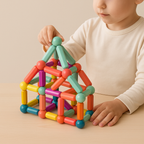Esma | Brinquedos Magnéticos | Varas Magnéticas Educativas | Criatividade Infantil