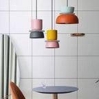 Briar | Luminária Pendente Dome | Estilo Nórdico, LED, Liga de Zinco Bicolor