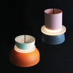 Briar | Luminária Pendente Dome | Estilo Nórdico, LED, Liga de Zinco Bicolor