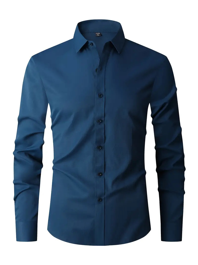 Elowen | Camisa Slim Fit Masculina com Botões