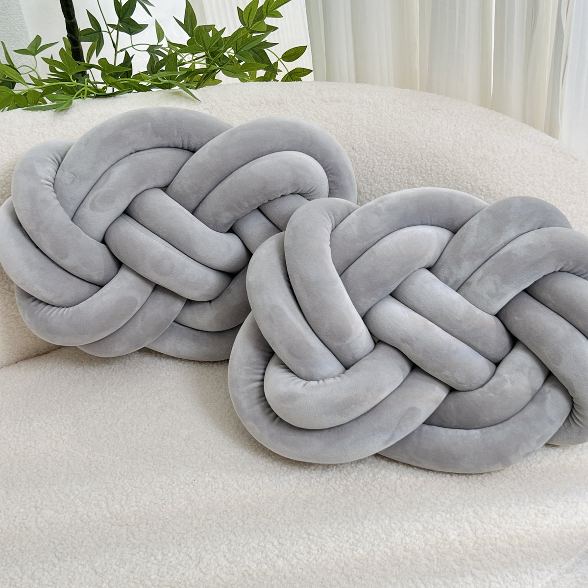 Pearl | Almofadas Decorativas | Pack 2 Unidades, Pelúcia Macia | Sofá, Cama, Sala