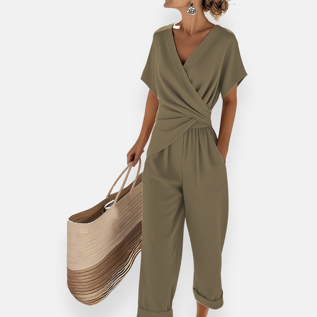 Conjunto Feminino 2 Peças Calça Perna Larga Top