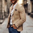 Jolie | Blazer Masculino Slim Fit Dois Botões