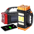 Jade | Lanterna Solar 3 em 1 | Powerbank, LED, Carregamento Solar | Compacta
