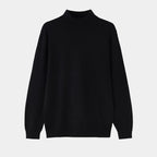 Greta | Homem Camisola Gola Alta Malha Old Money