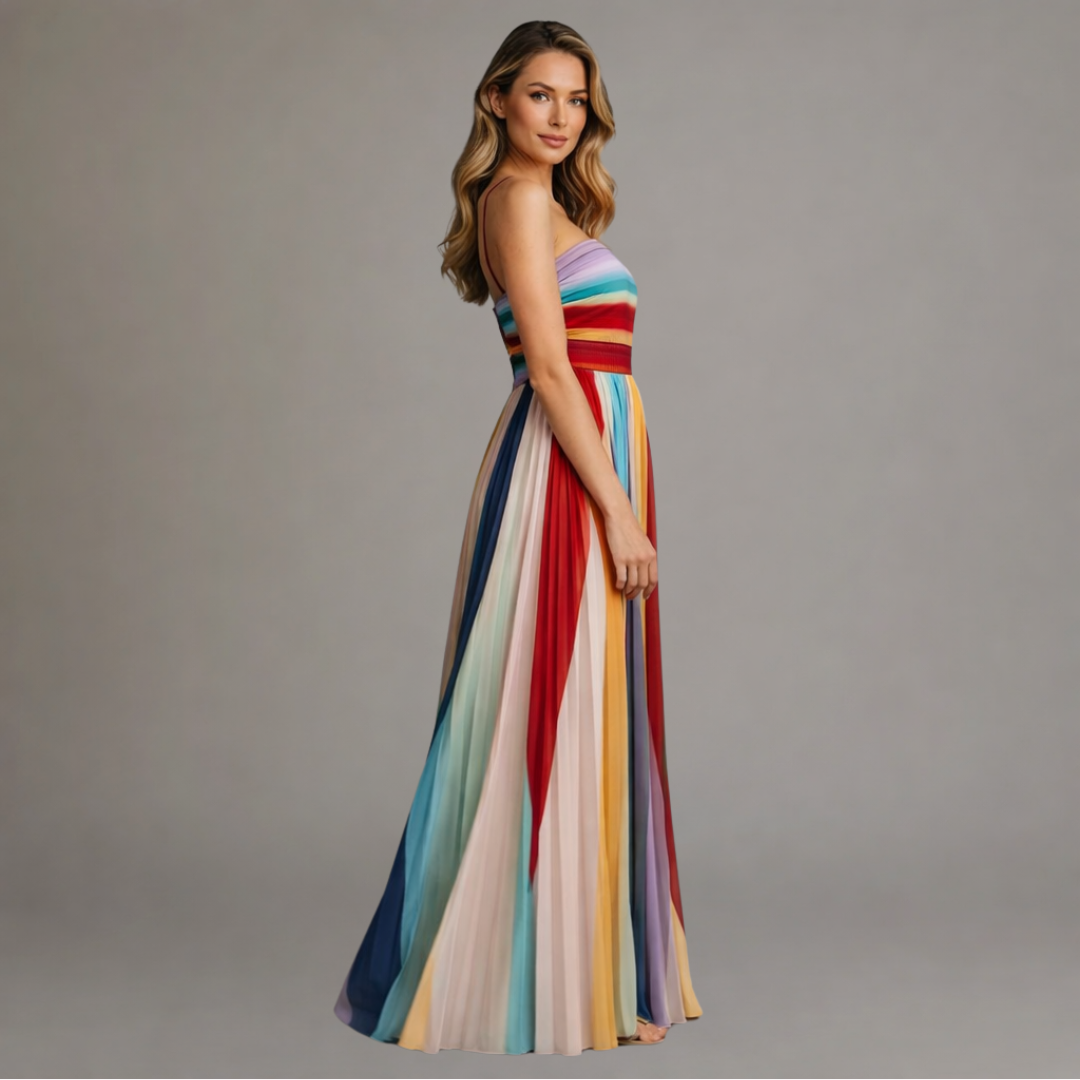 Nova | Vestido Maxi Feminino Longo Linha A