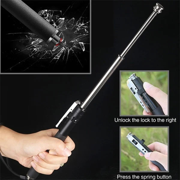 Kestrel | Bengala de Autodefesa Automática para Caminhada Urbana