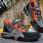 Xanthe | Sapatos de Segurança Masculinos | Biqueira de Aço, Antiderrapante | Leves e Resistentes