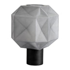 Pearl | Candeeiro de Mesa | Vidro Cinza Fumado, Design Moderno | E27, 1 Luz