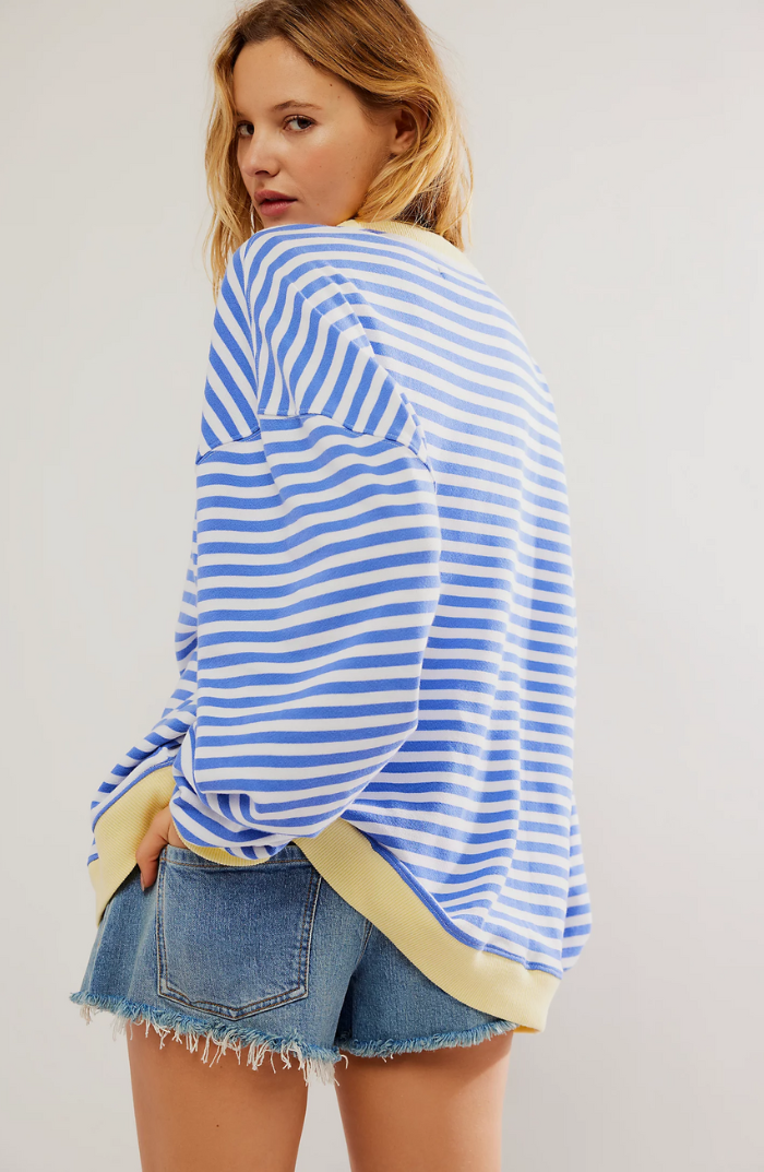 Zinnia | Camisola Oversized às Riscas