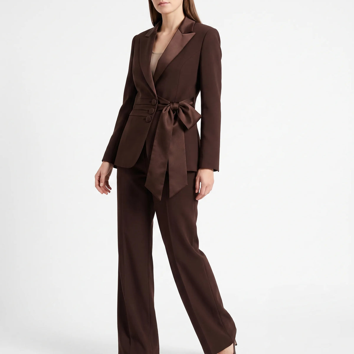 Maren | Fato Feminino 2 Peças | Blazer e Calça, Elegante | Escritório