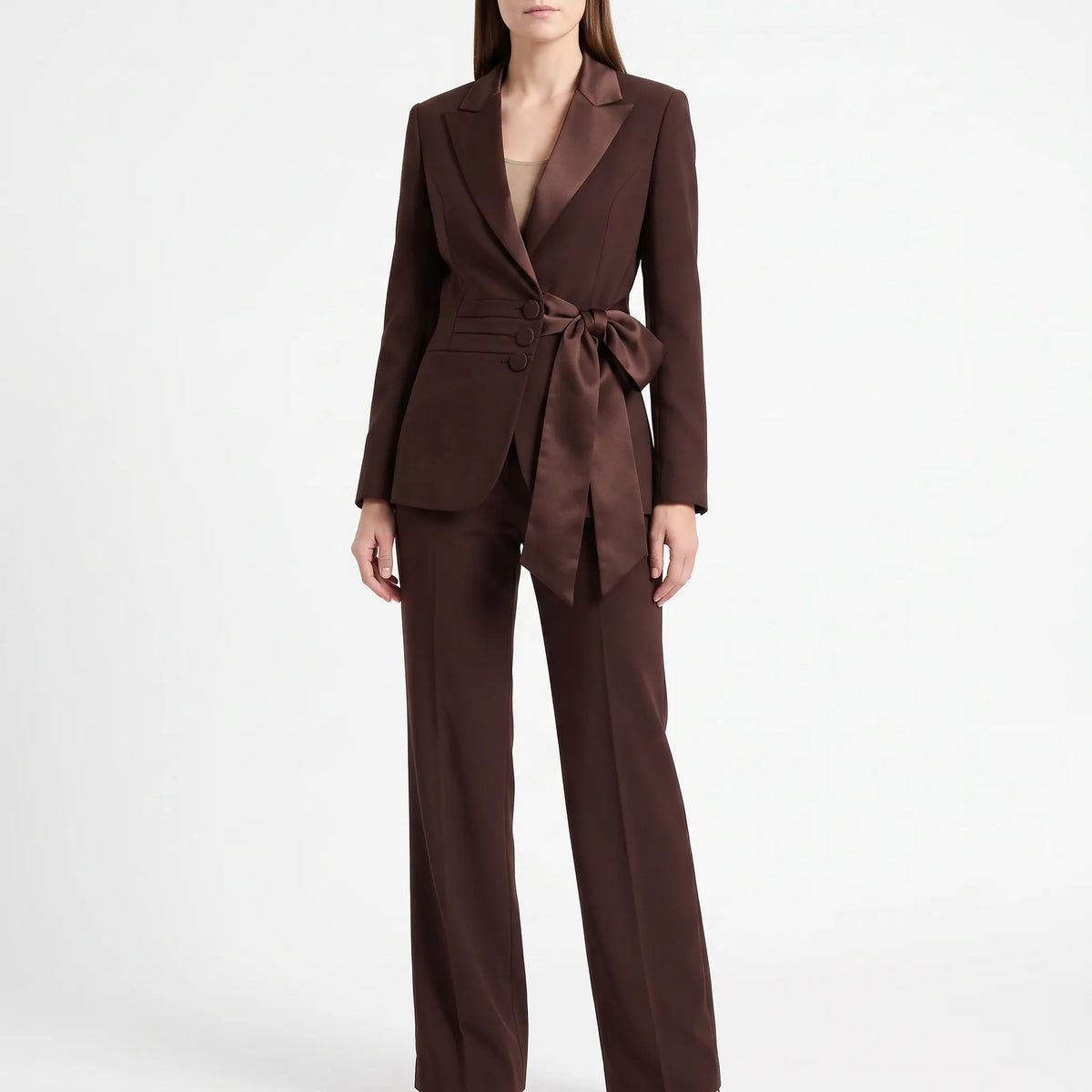 Maren | Fato Feminino 2 Peças | Blazer e Calça, Elegante | Escritório