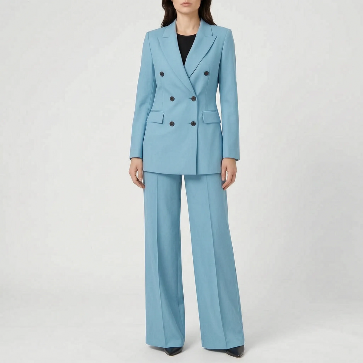 Fato de Senhora 2 Peças | Conjunto Executivo, Calça e Blazer | Yvaine
