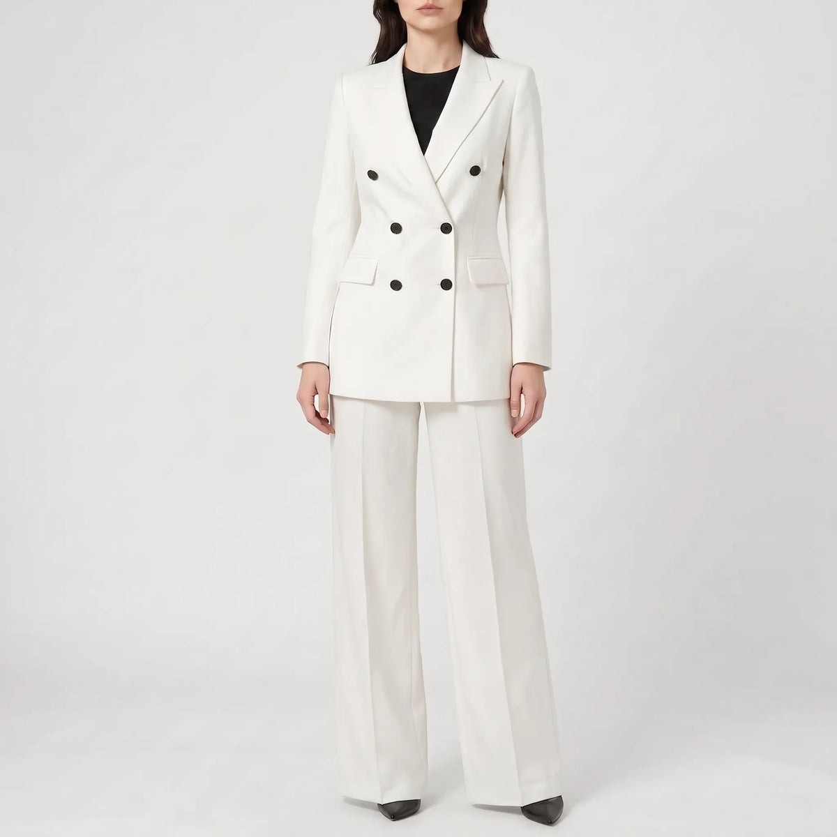 Fato de Senhora 2 Peças | Conjunto Executivo, Calça e Blazer | Yvaine