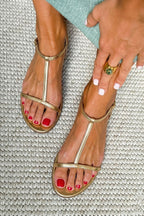 Sandálias Mulher Tira T | Minimalistas, Verão | Design Elegante