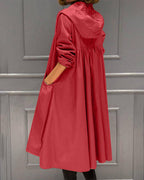 Elsa | Mulher Casaco Trench Coat Ajustado