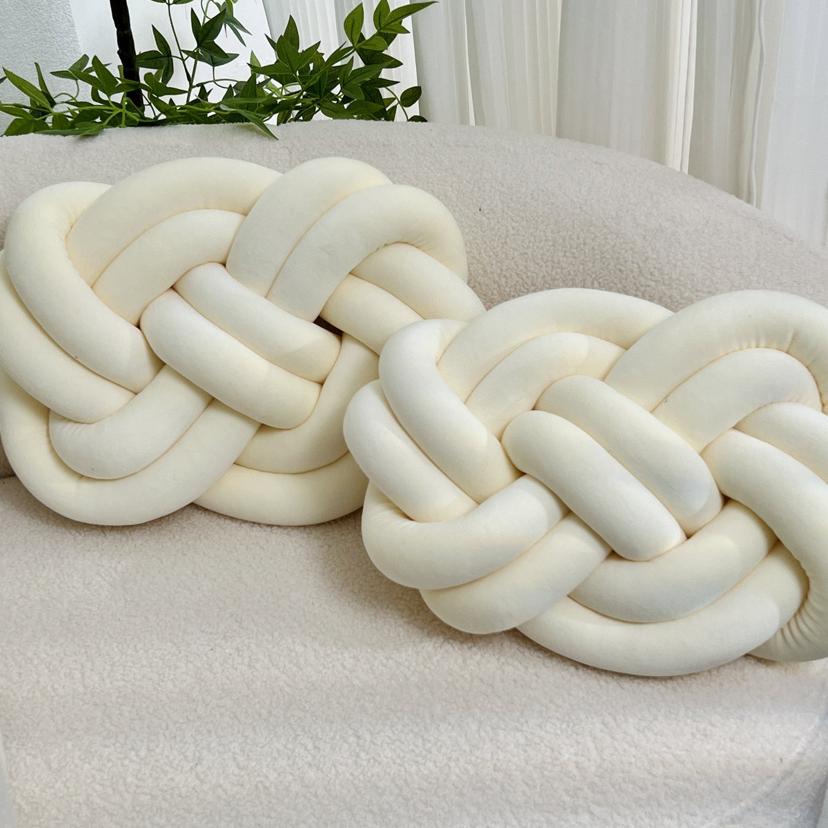 Pearl | Almofadas Decorativas | Pack 2 Unidades, Pelúcia Macia | Sofá, Cama, Sala
