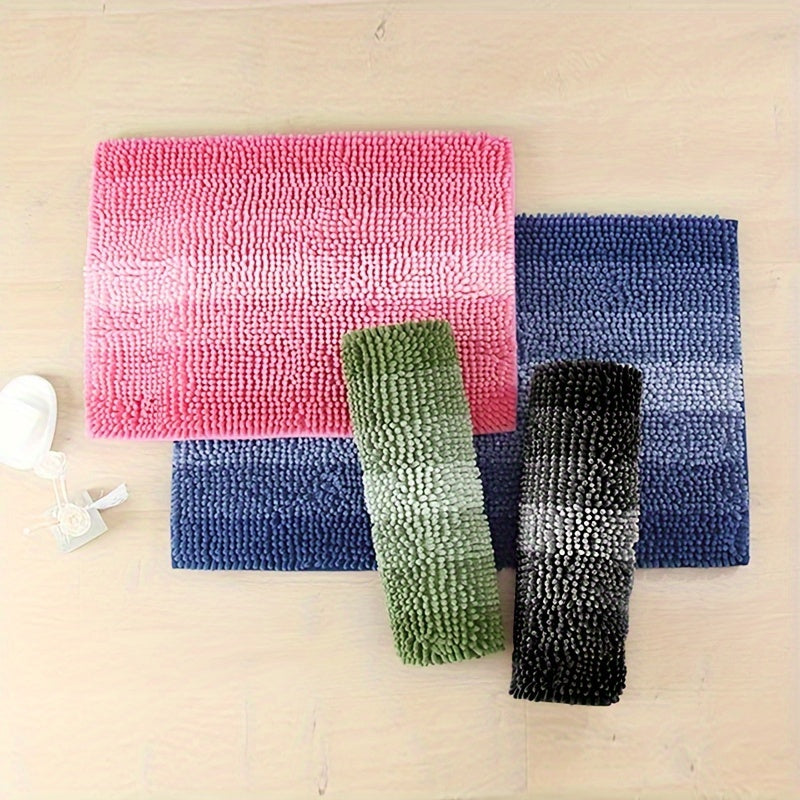 Faye | Tapete de Banho em Chenille | Antiderrapante, Absorvente | Lavável à Máquina