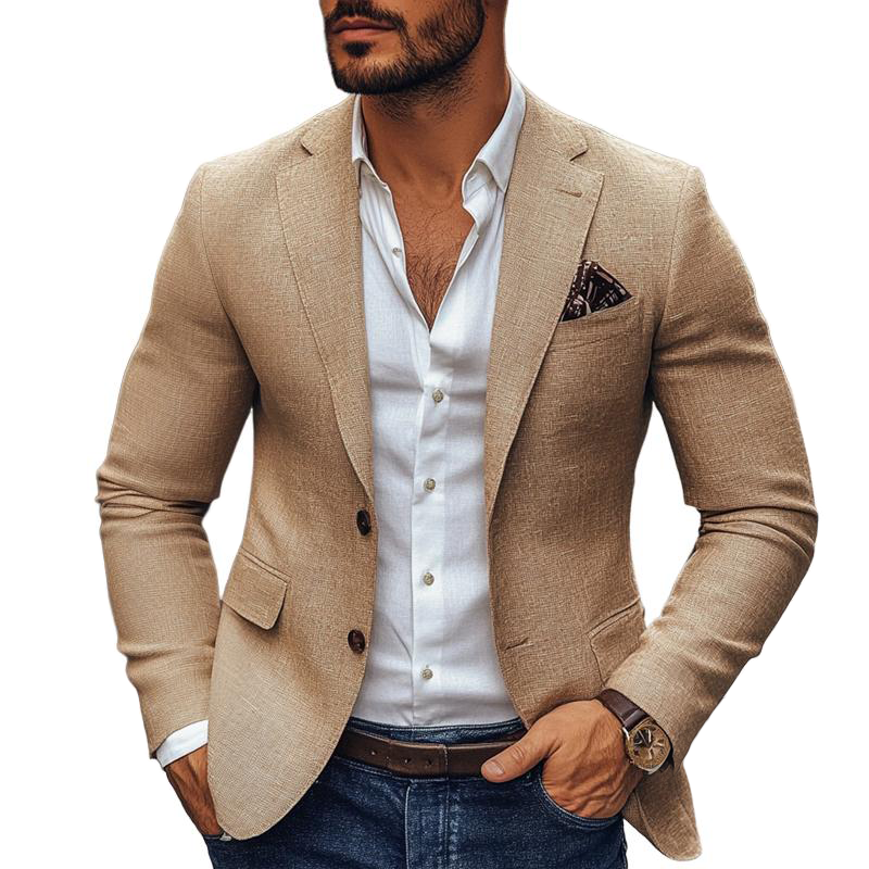 Jolie | Blazer Masculino Slim Fit Dois Botões