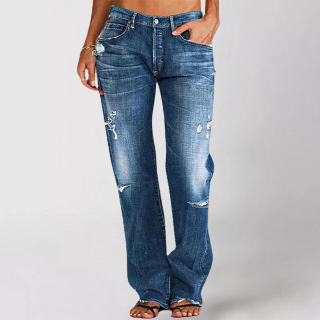 Sorrel | Calças Jeans Femininas Perna Larga Relaxed